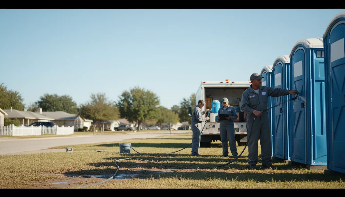 Long-Term Portable Toilet Rental in Bulpitt, IL near me